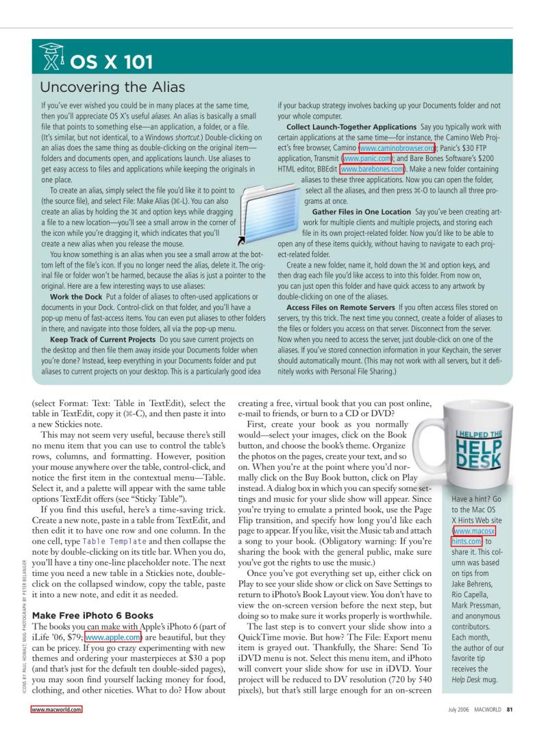 MacWorld0607July2006 — page 66
