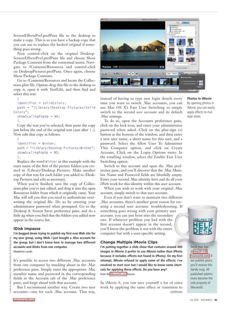 MacWorld0607July2006 — page 69