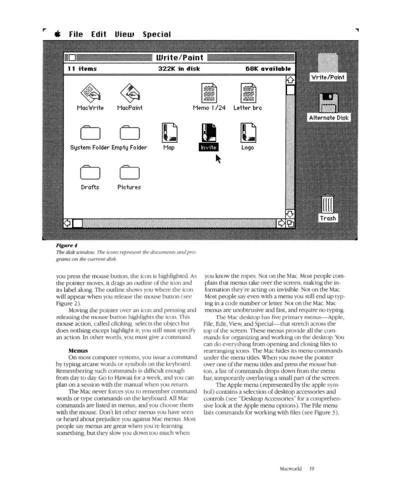 MacWorld8404April1984Premier — page 21