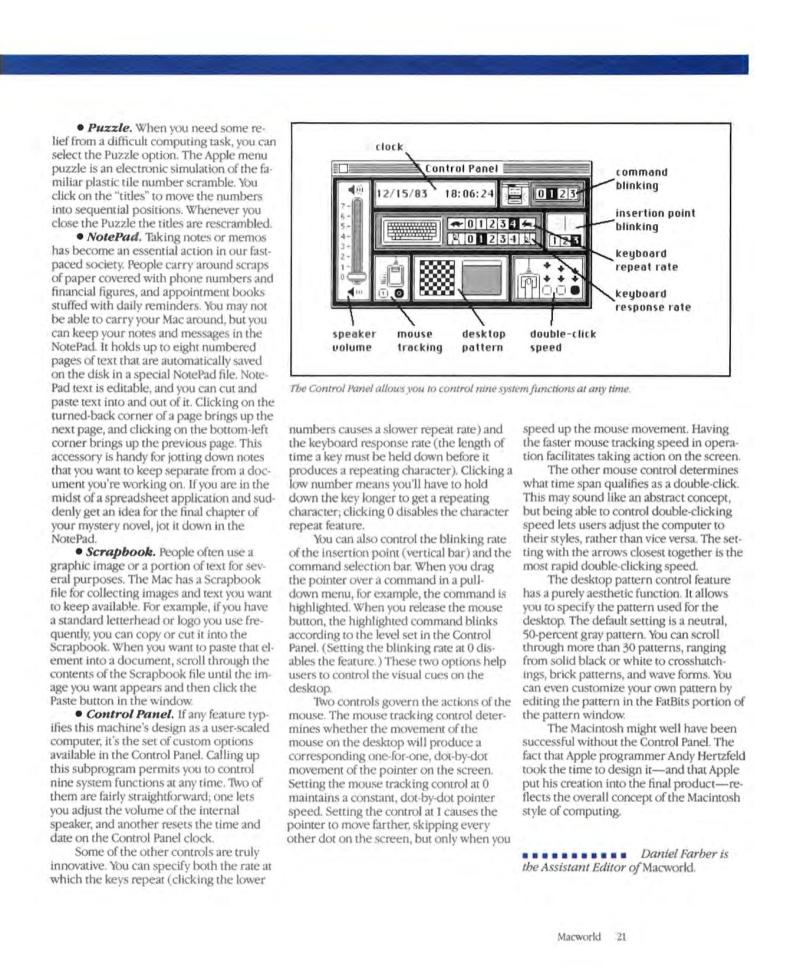 MacWorld8404April1984Premier — page 23
