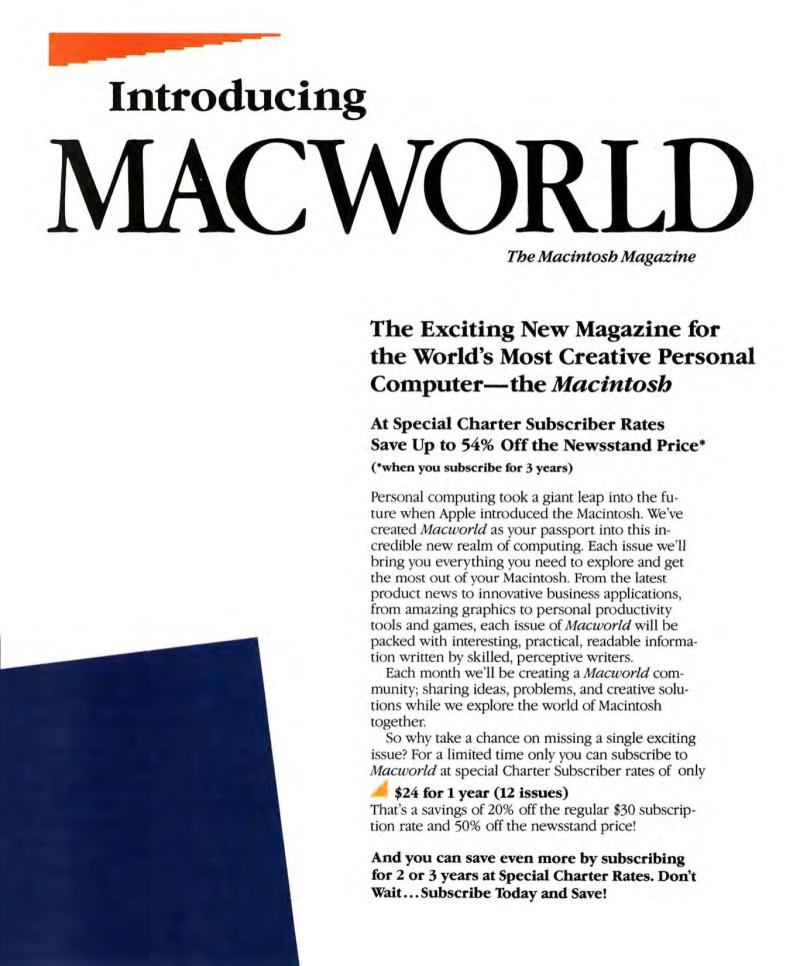 MacWorld8404April1984Premier — page 34