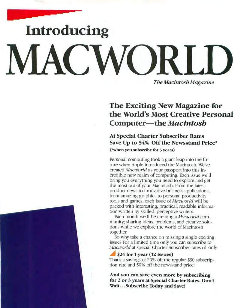 MacWorld8407JulyAugust1984 — page 28