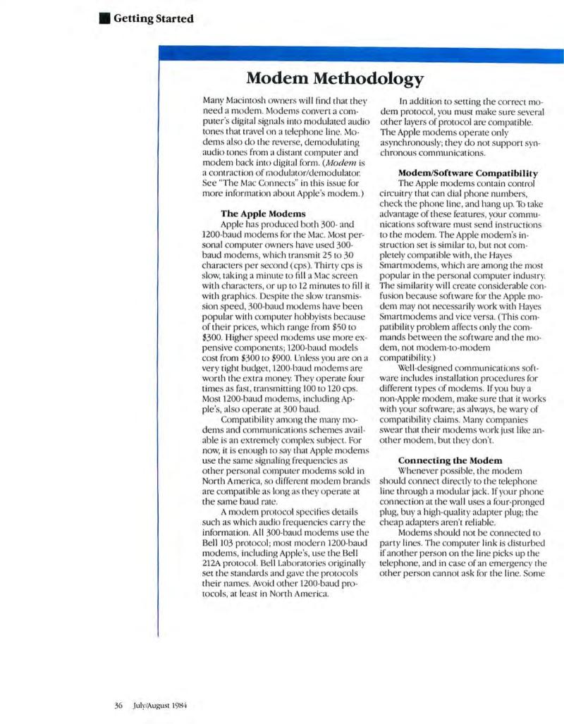 MacWorld8407JulyAugust1984 — page 34