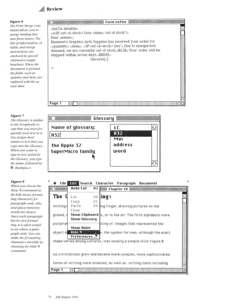 MacWorld8407JulyAugust1984 — page 74