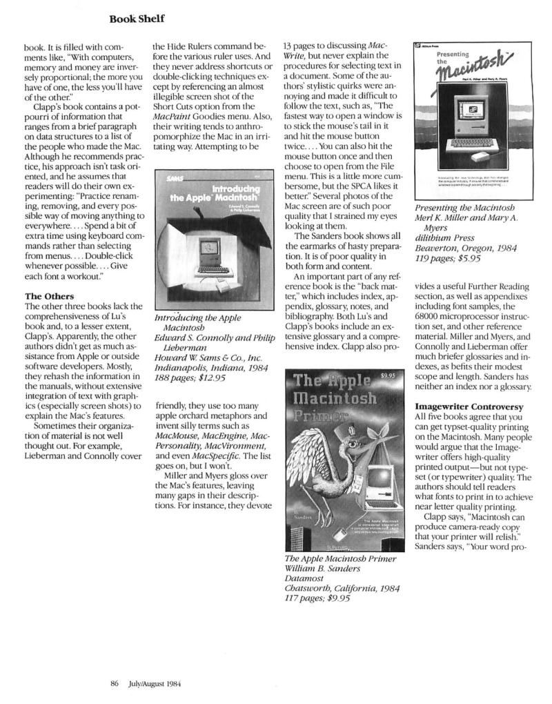 MacWorld8407JulyAugust1984 — page 84