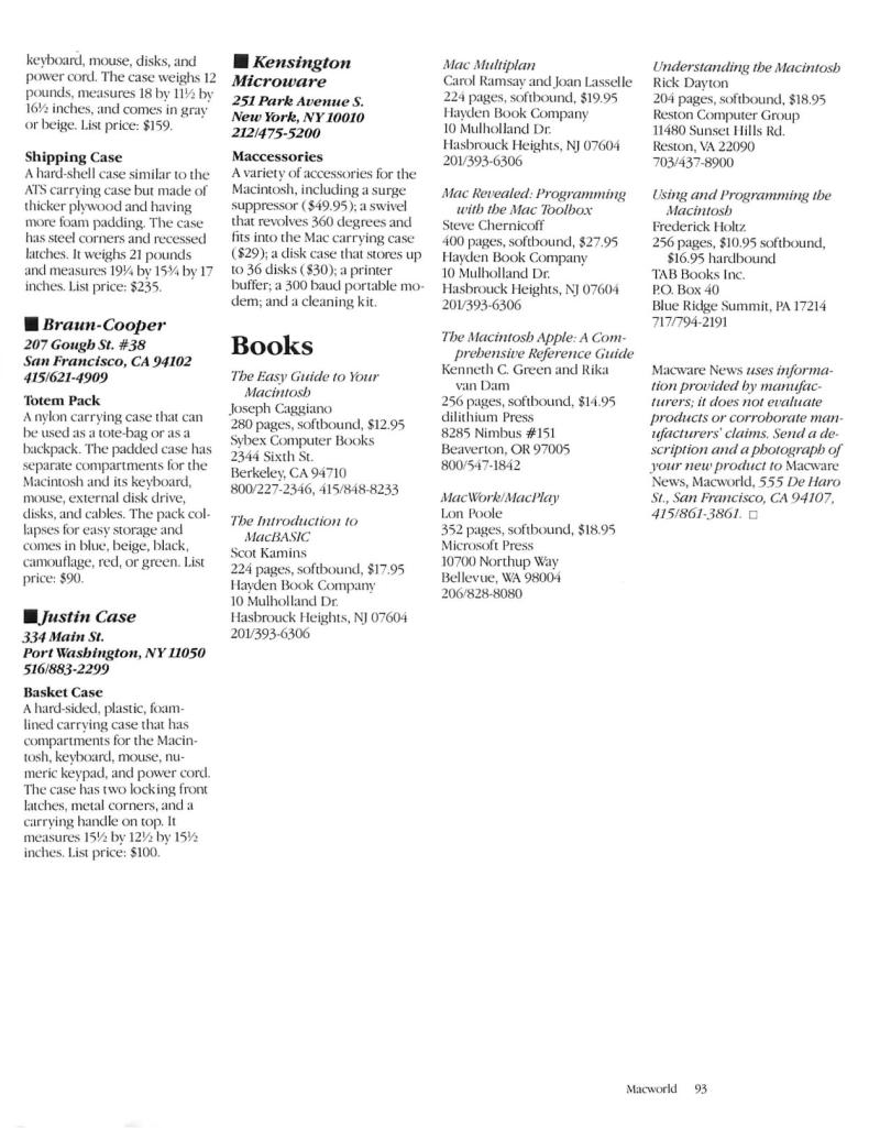 MacWorld8407JulyAugust1984 — page 91