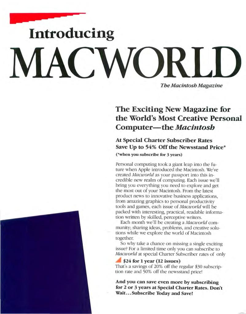 MacWorld8407JulyAugust1984 — page 126