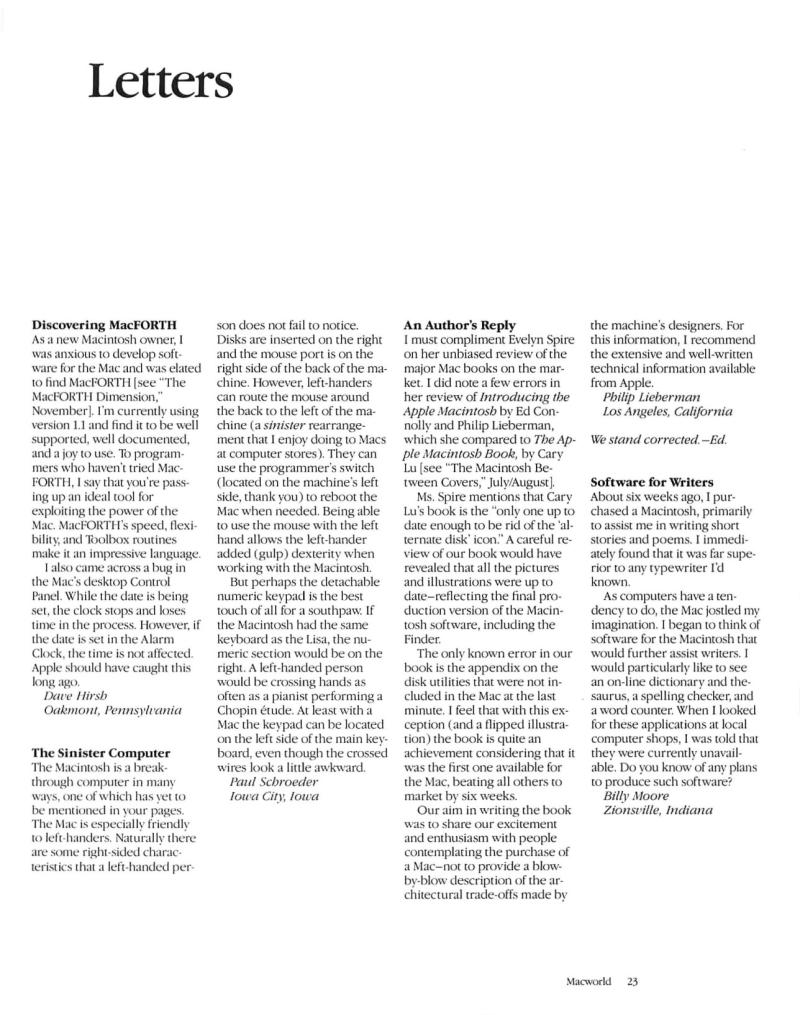 MacWorld8412December1984 — page 25