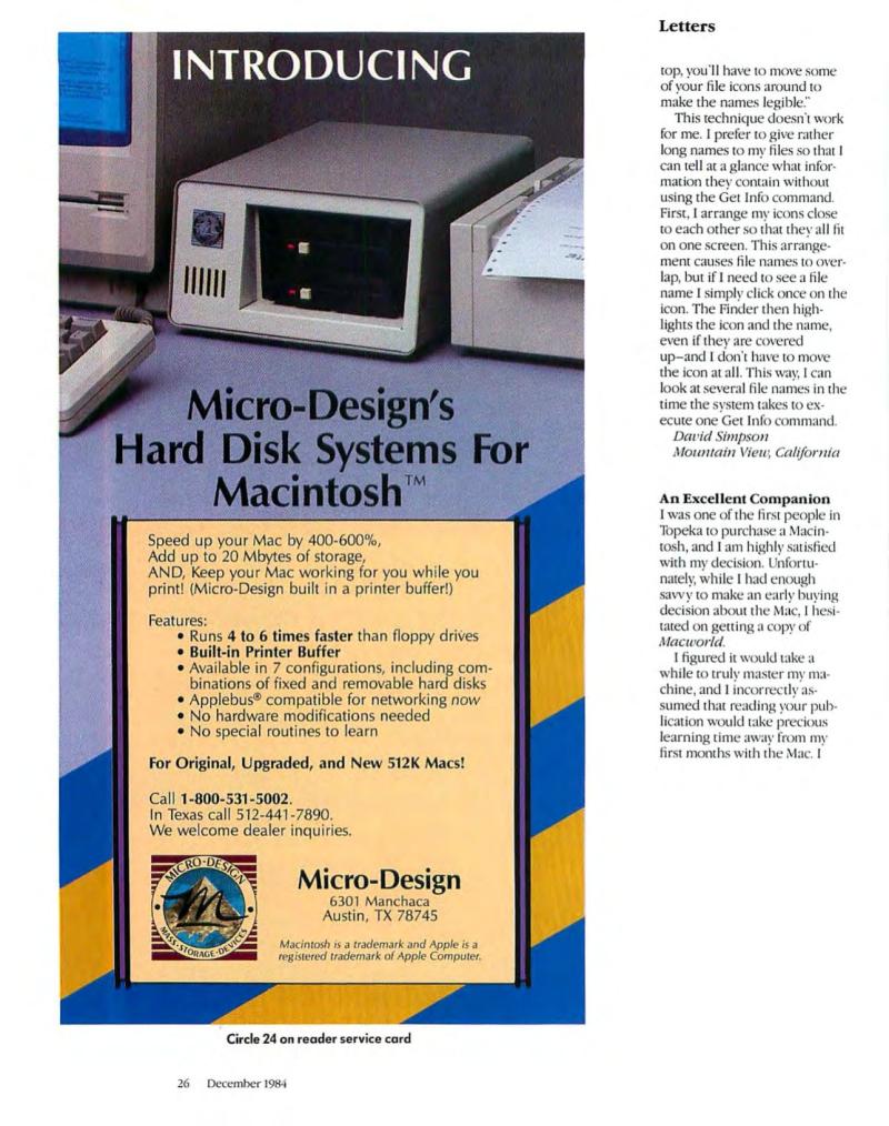 MacWorld8412December1984 — page 28