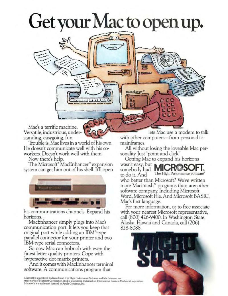 MacWorld8505May1985 — page 18