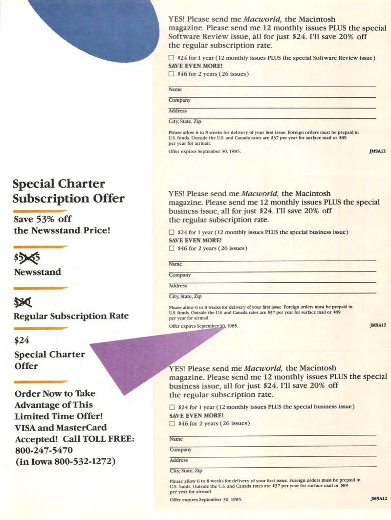 MacWorld8505May1985 — page 53