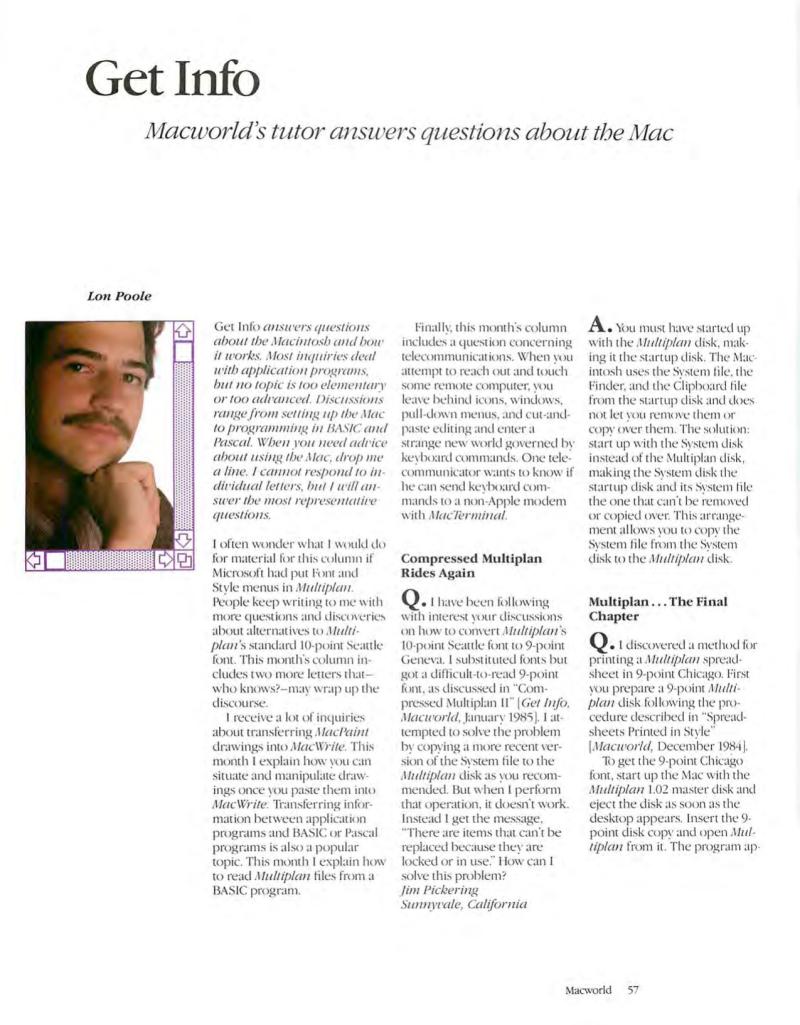 MacWorld8505May1985 — page 63