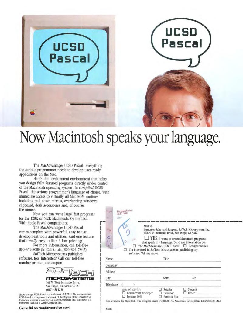 MacWorld8505May1985 — page 67