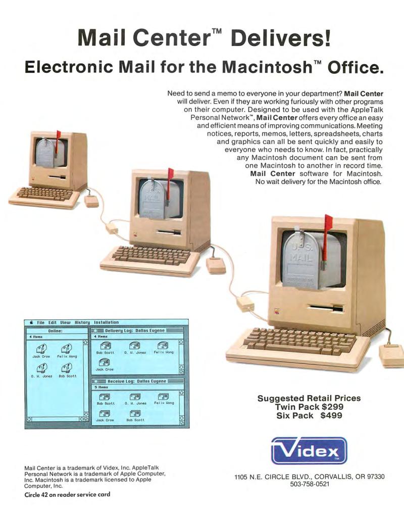 MacWorld8505May1985 — page 101