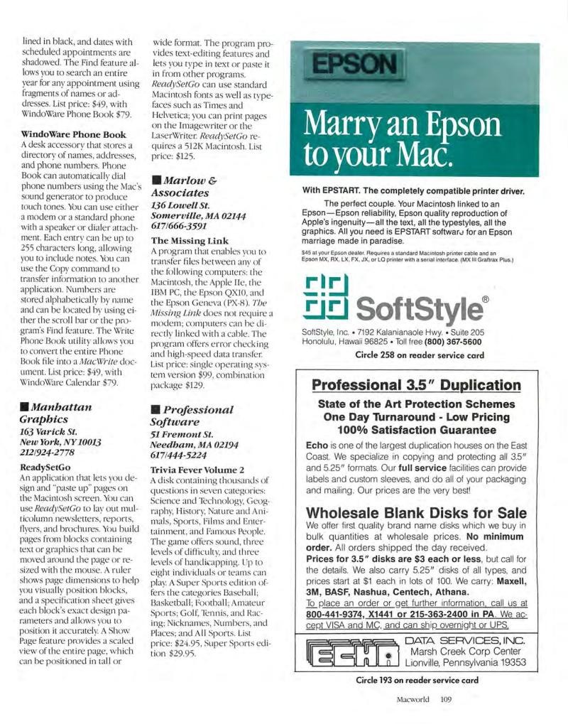 MacWorld8505May1985 — page 117