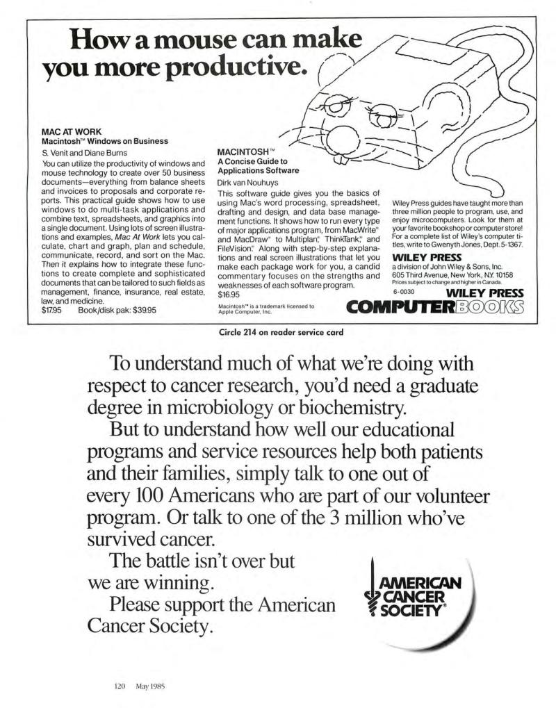 MacWorld8505May1985 — page 130