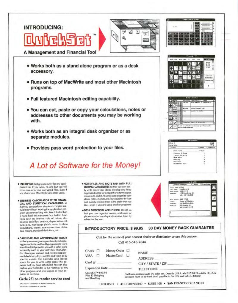 MacWorld8505May1985 — page 155