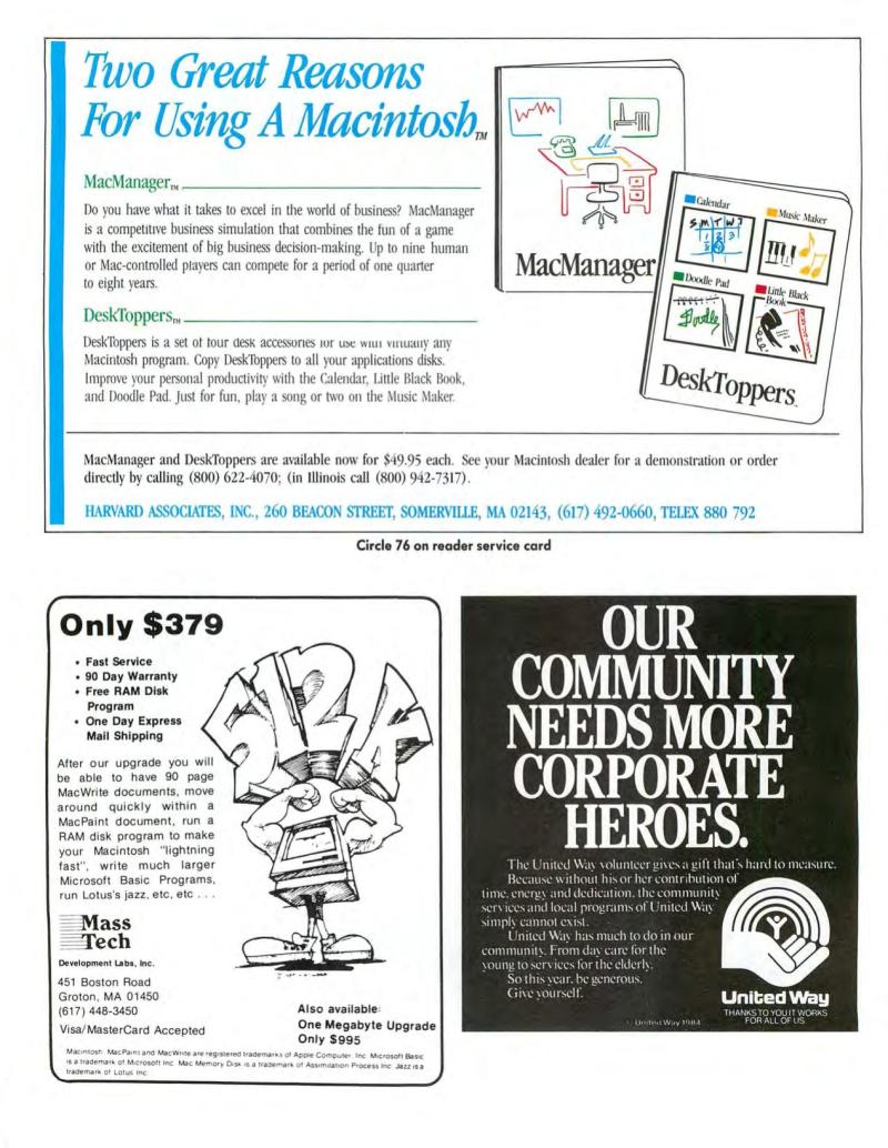 MacWorld8505May1985 — page 168