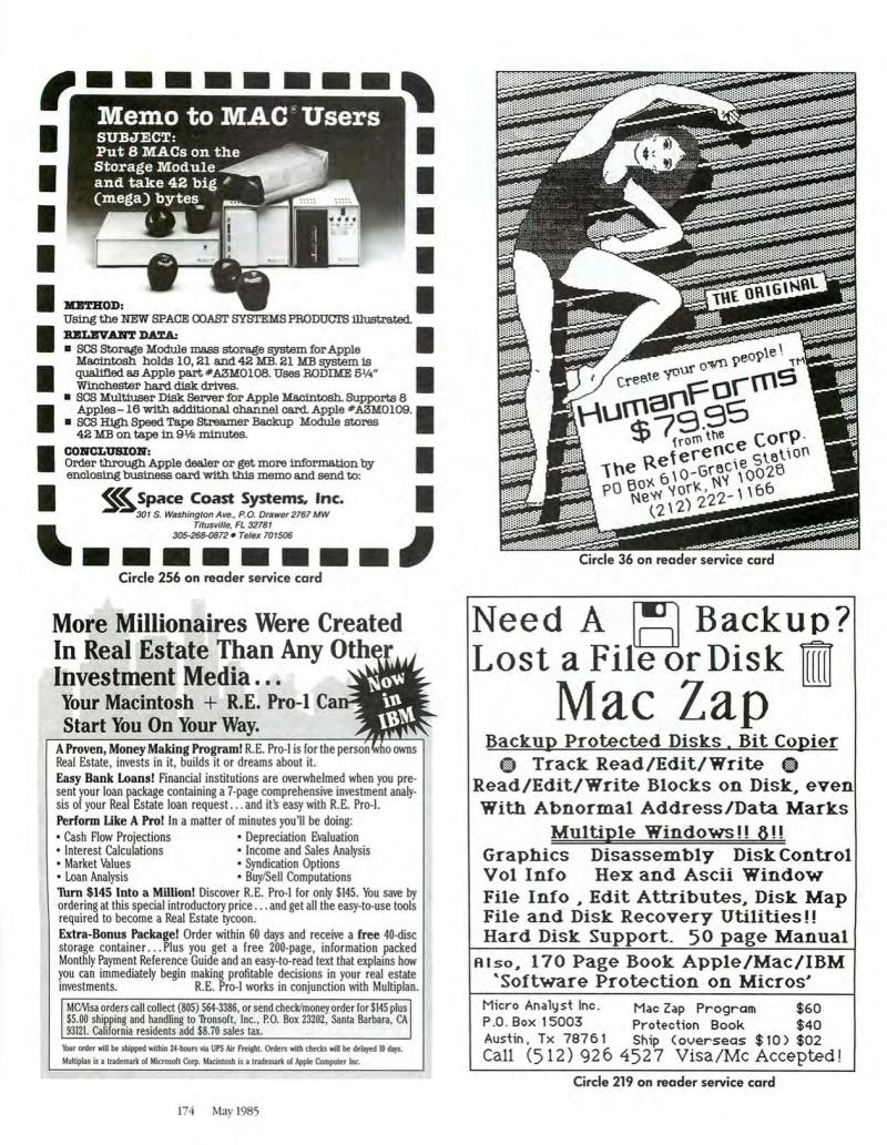 MacWorld8505May1985 — page 186