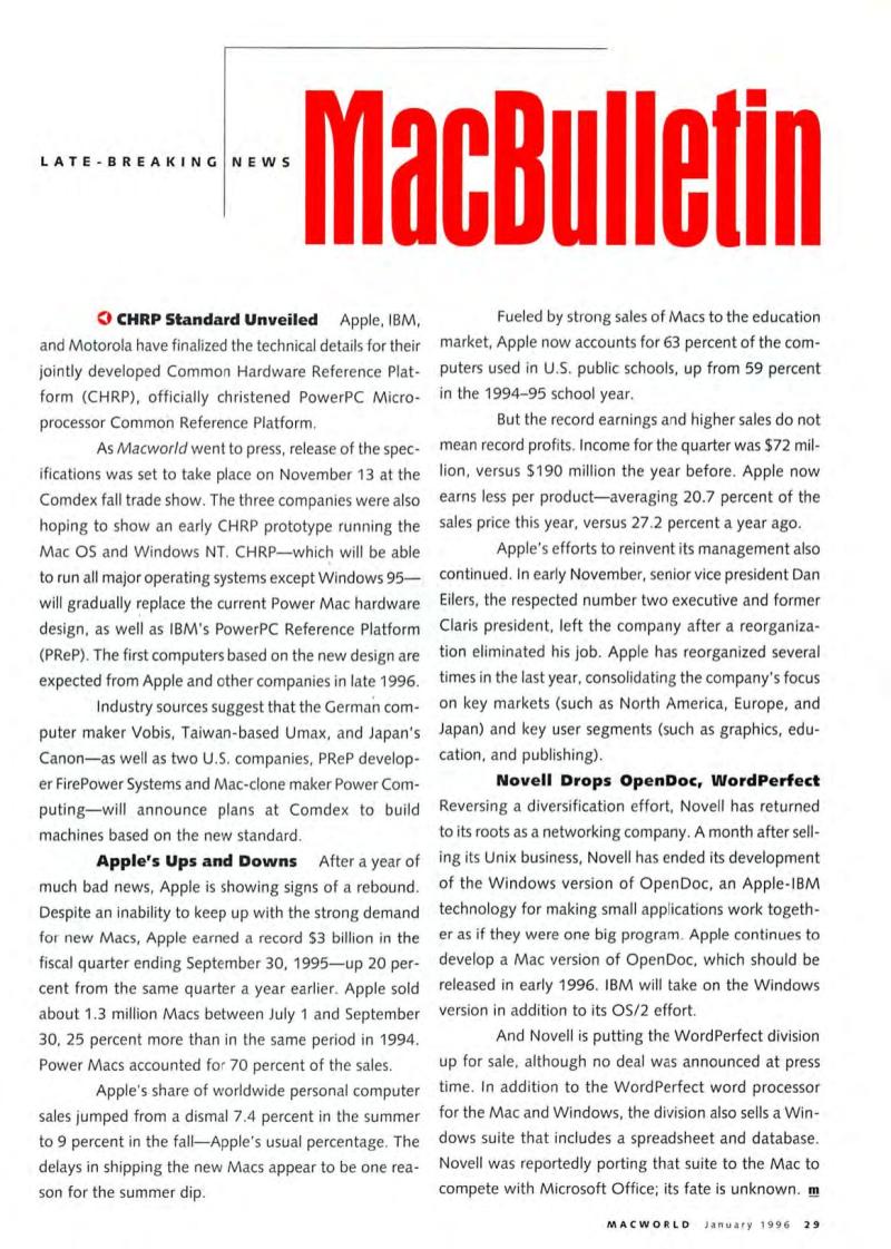 MacWorld9601January1996 — page 31