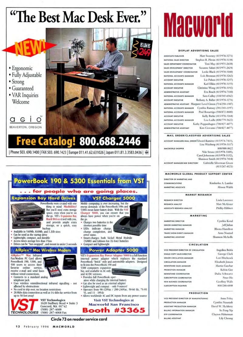 MacWorld9602February1996 — page 14