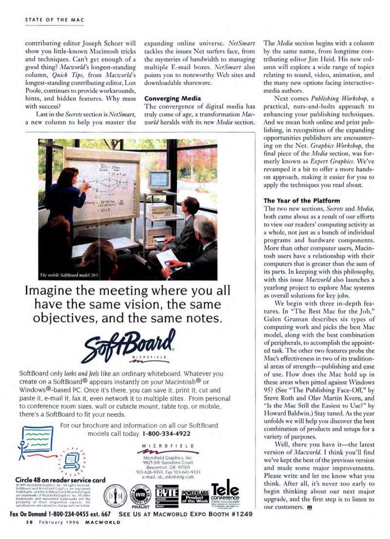 MacWorld9602February1996 — page 30