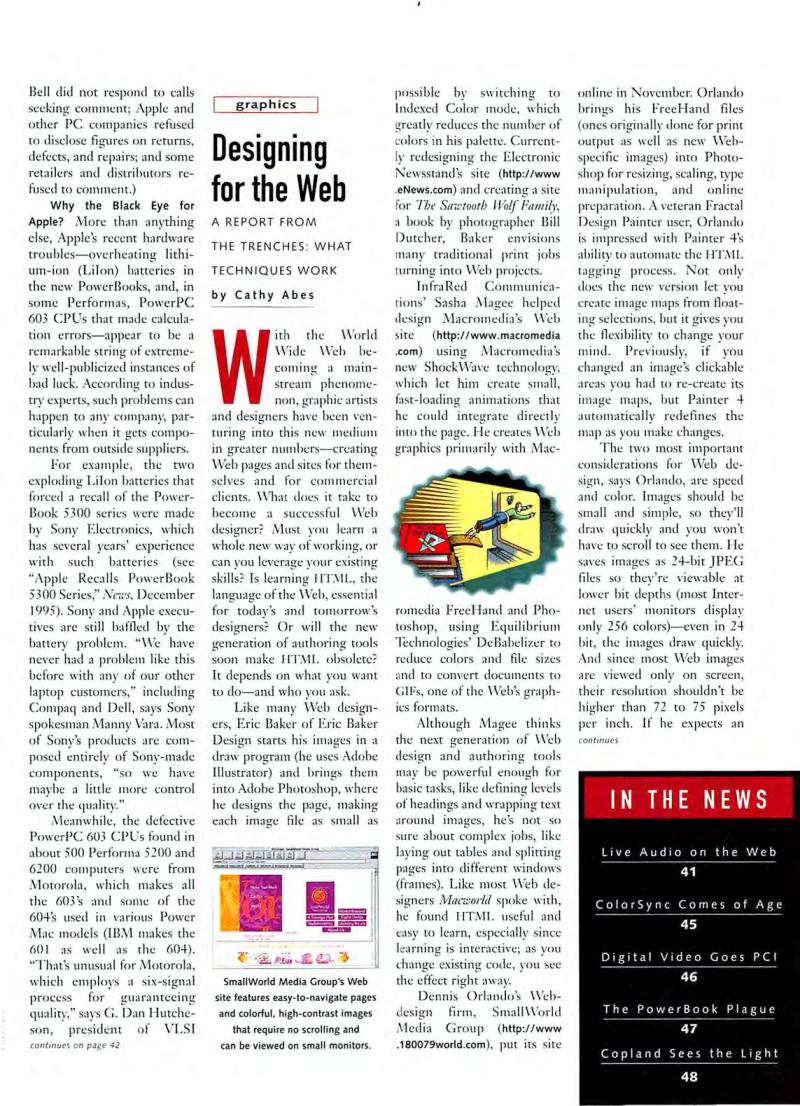 MacWorld9602February1996 — page 43