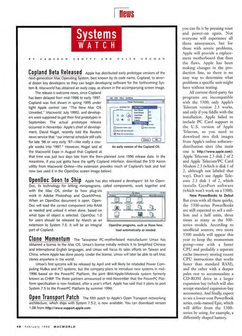 MacWorld9602February1996 — page 52