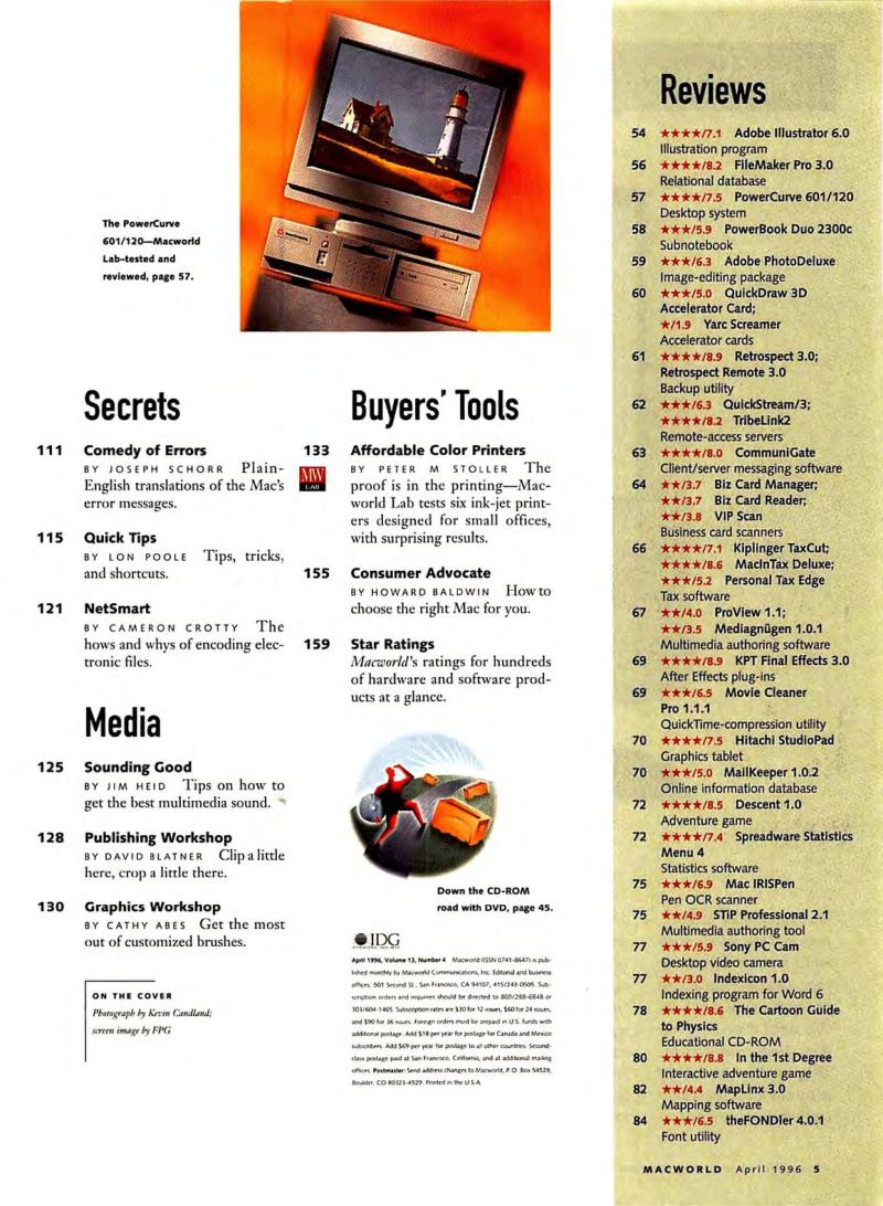 MacWorld9604April1996 — page 7