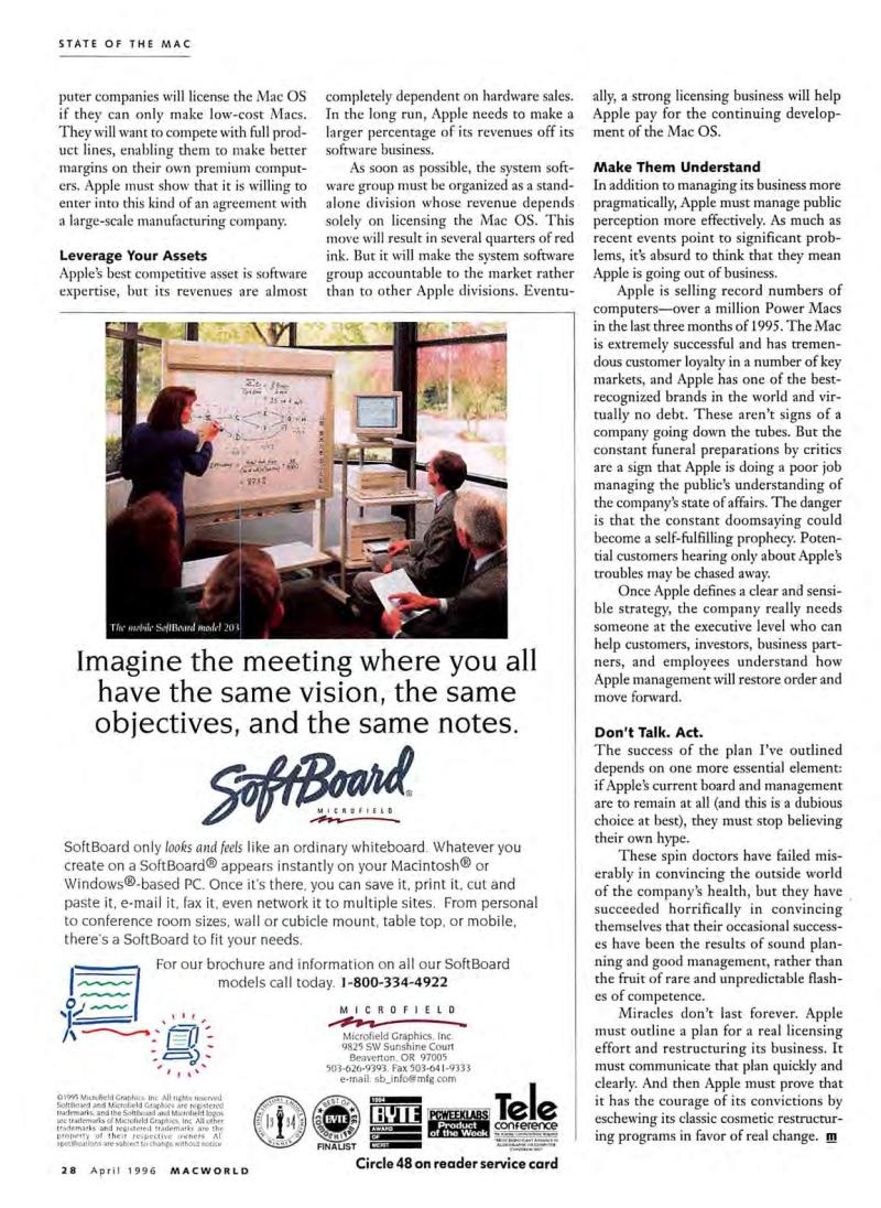 MacWorld9604April1996 — page 30