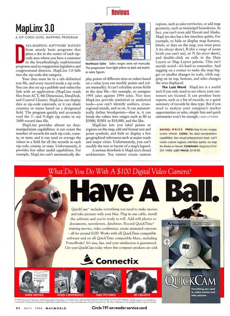 MacWorld9604April1996 — page 84