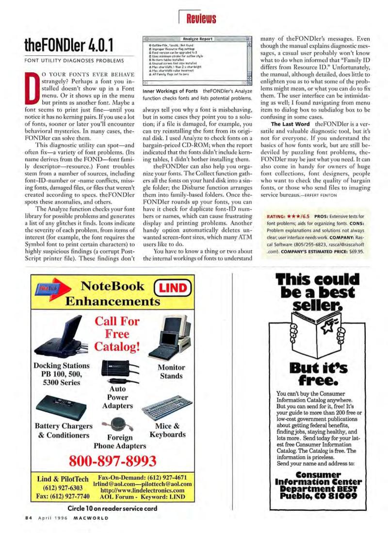 MacWorld9604April1996 — page 86