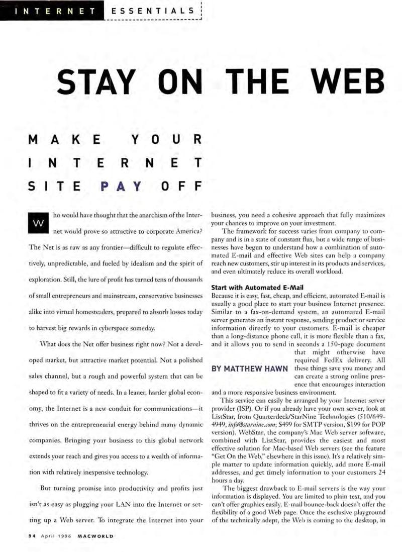 MacWorld9604April1996 — page 96