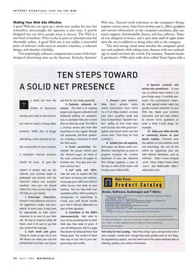 MacWorld9604April1996 — page 98