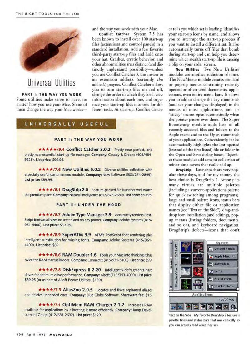MacWorld9604April1996 — page 108