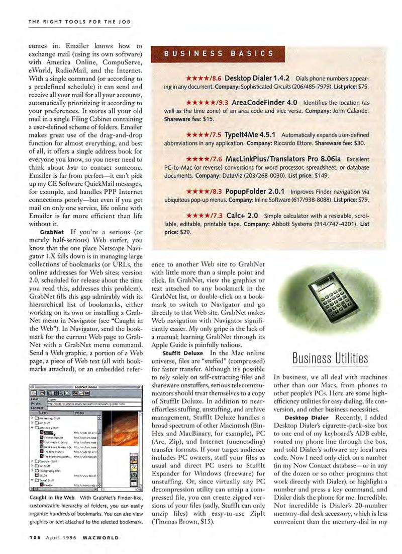 MacWorld9604April1996 — page 110