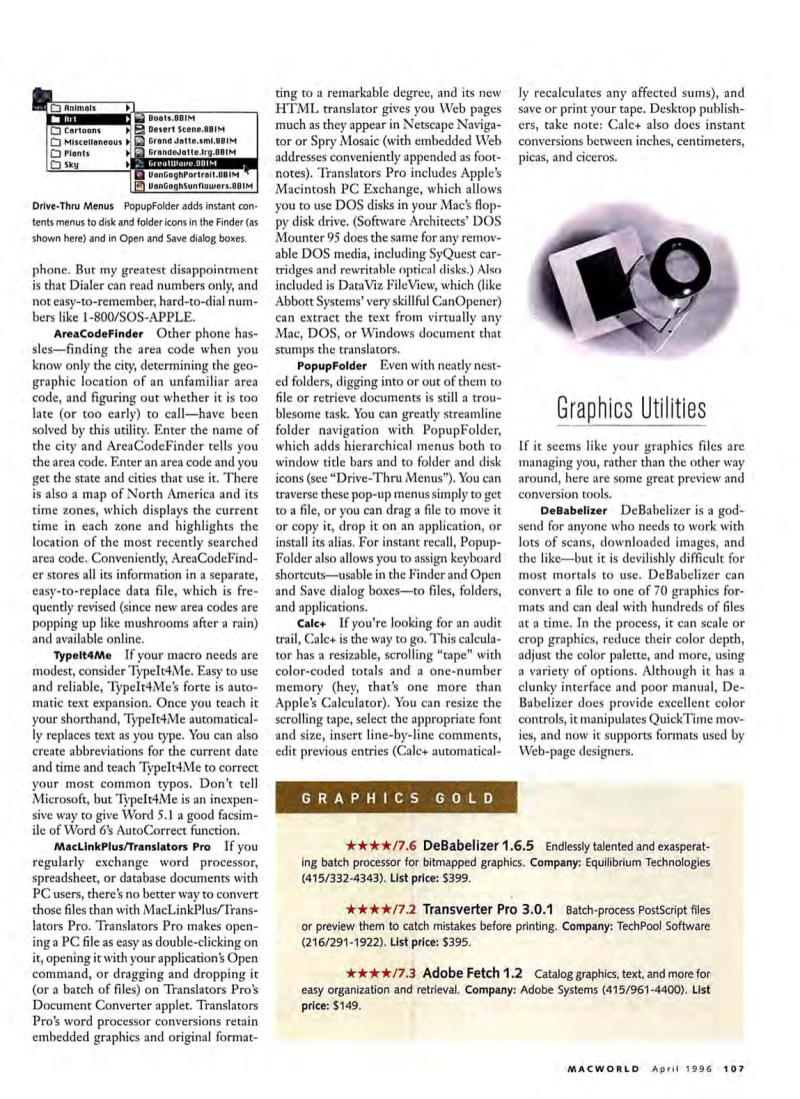 MacWorld9604April1996 — page 111