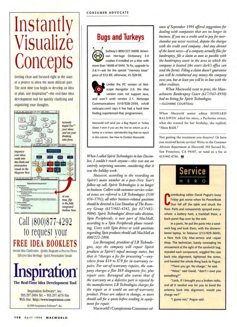 MacWorld9604April1996 — page 162