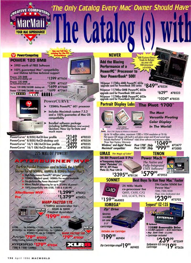 MacWorld9604April1996 — page 200