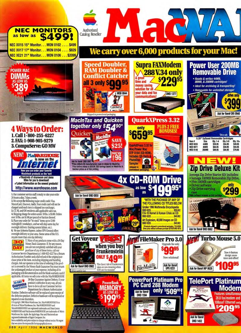 MacWorld9604April1996 — page 204