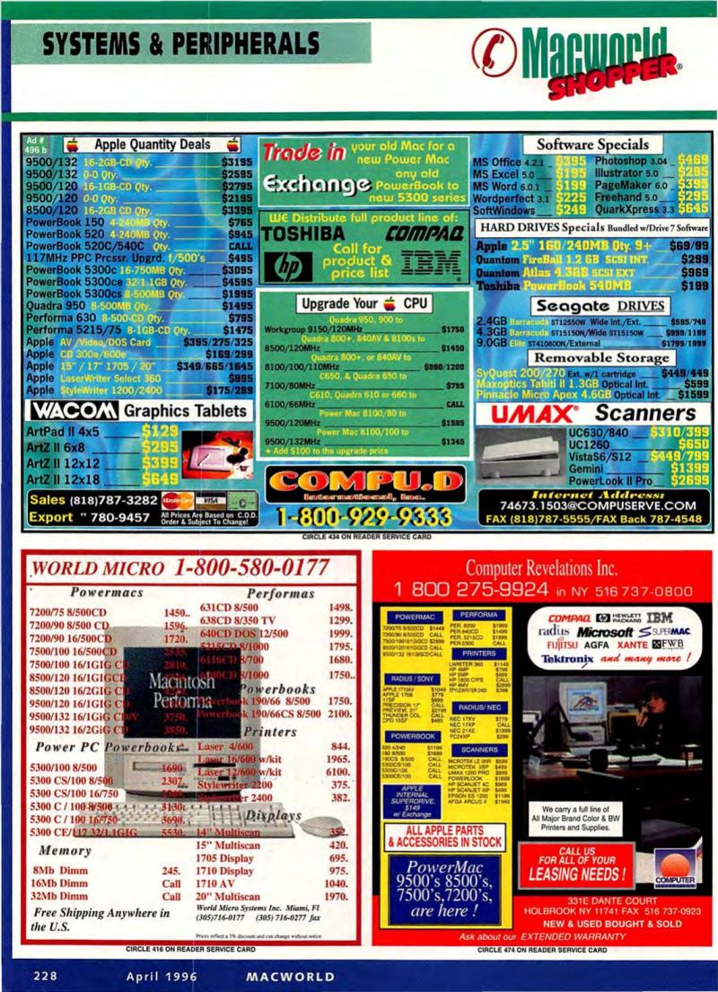 MacWorld9604April1996 — page 232