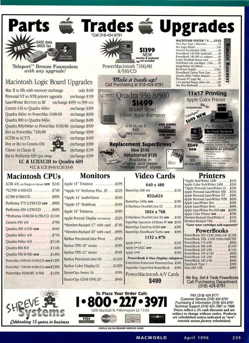 MacWorld9604April1996 — page 239