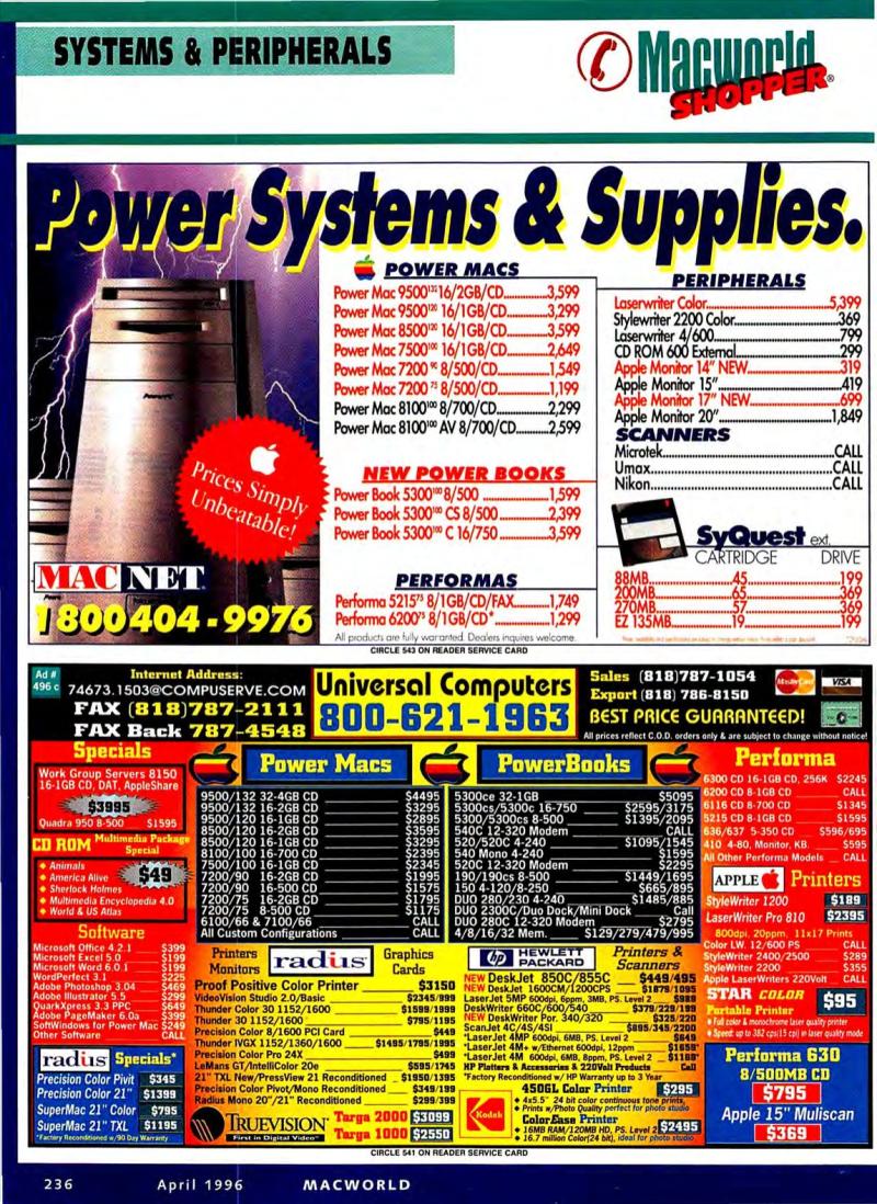 MacWorld9604April1996 — page 240