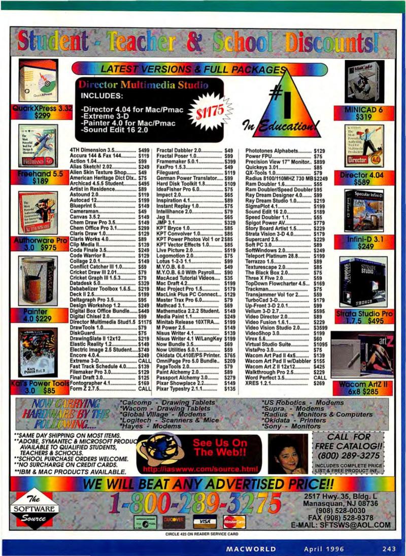 MacWorld9604April1996 — page 247