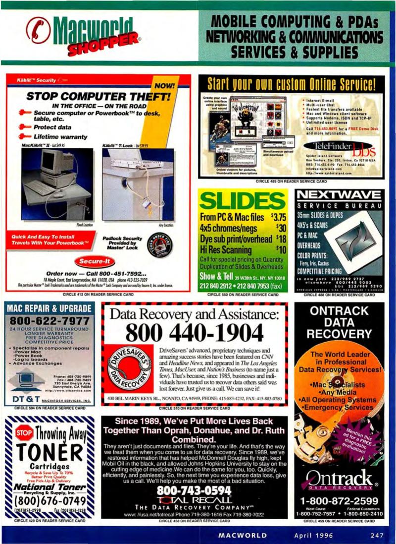 MacWorld9604April1996 — page 251