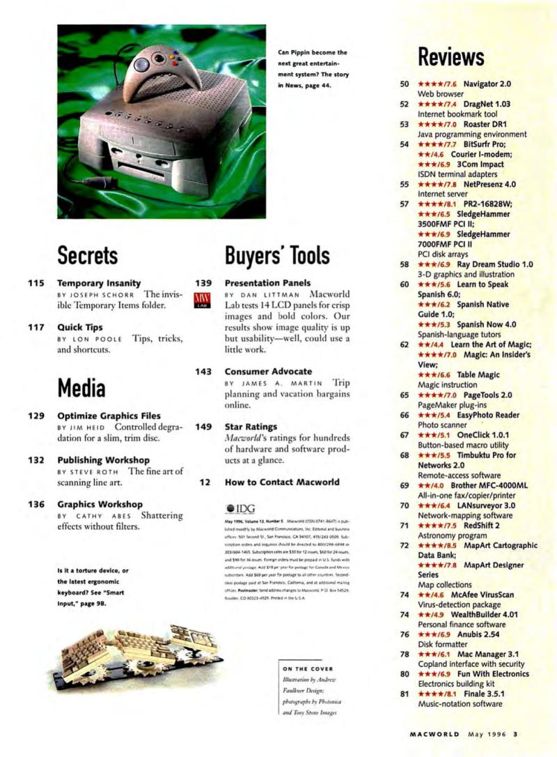 MacWorld9605May1996 — page 5