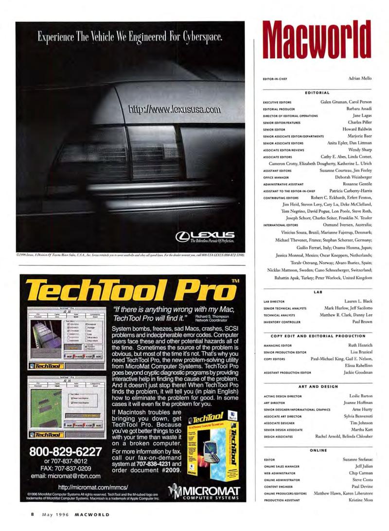 MacWorld9605May1996 — page 10