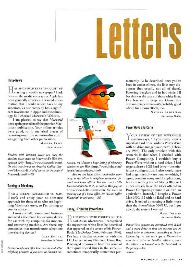 MacWorld9605May1996 — page 21