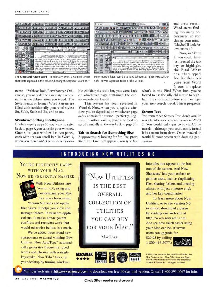 MacWorld9605May1996 — page 32