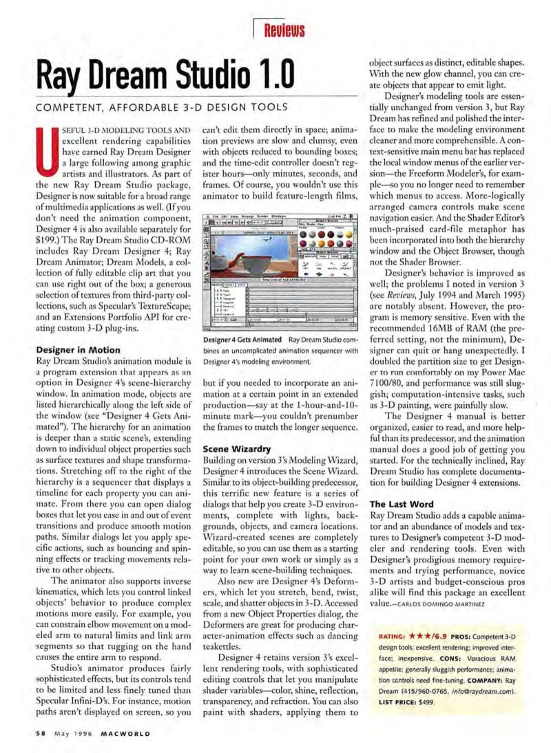 MacWorld9605May1996 — page 62